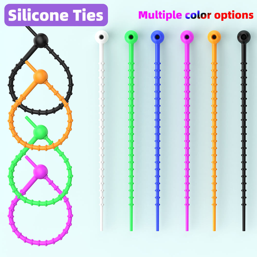 Reusable Produce Bag - Silicone Reusable Cable Wire Organizer Winder