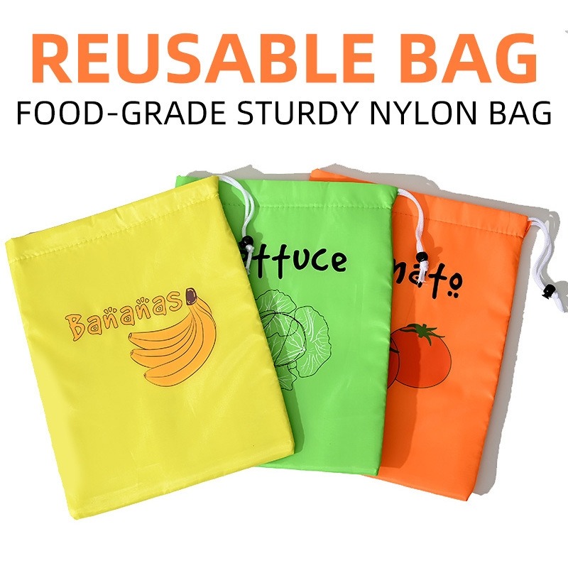 Storage Bags For Fruits Vegeta - Reusable Produce Bag 评论和价格