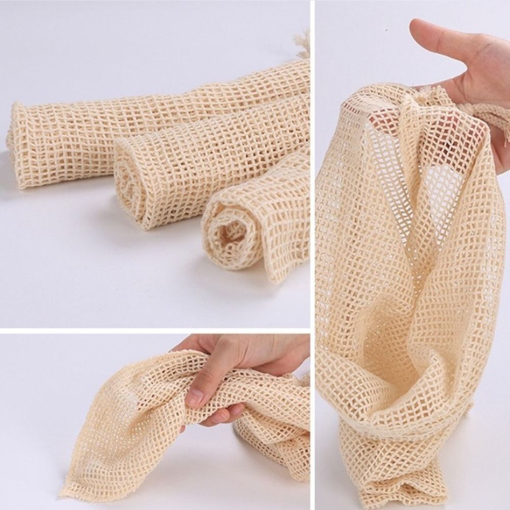 Reusable Cotton Mesh Bag Large - Reusable Produce Bag 评论和价格