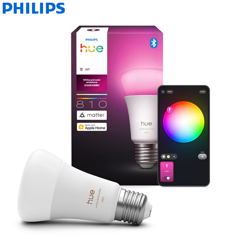 Philips Hue E27 A60 810LM Smar - Philips Bulb Hue 评论和价格